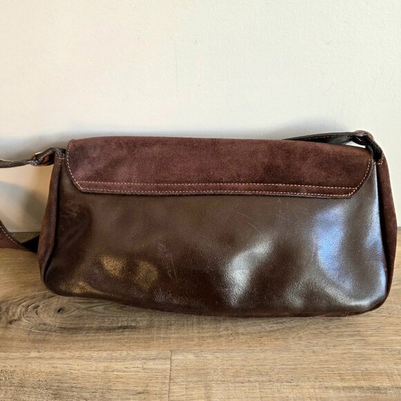 Arcadia genuine leather and suede bag made in Italy. - Picture 14 of 14